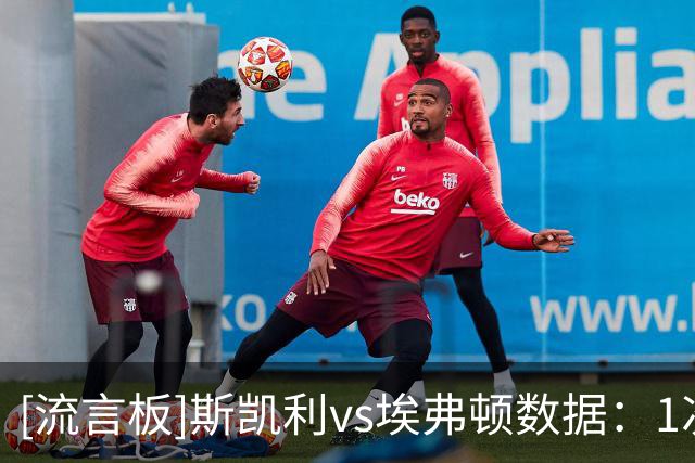 [流言板]斯凯利vs埃弗顿数据：1次关键传球，6对抗5胜，3抢断1解围